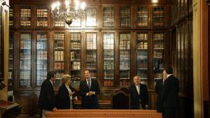 El viceconsejero Luis Martín durante la presentación de la XII edición de Bienvenidos a Palacio