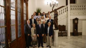 El viceconsejero Luis Martín durante la presentación de la XII edición de Bienvenidos a Palacio