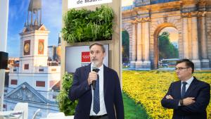 El viceconsejero José María García en la feria inmobiliaria Expo Real