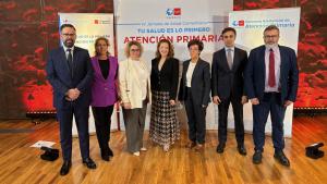 La consejera Fátima Matute durante la IV Jornada de Salud Comunitaria