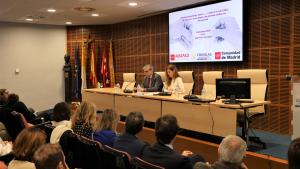 La consejera Ana Dávila durante la jornada 