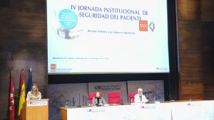 La viceconsejera Laura Gutiérrez durante la jornada