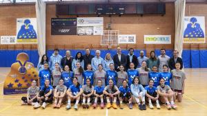 Miguel López-Valverde visita El Club Baloncesto Alcobendas