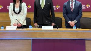 La consejera Mercedes Zarzalejo durante la jornada