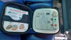 Desfibriladores en autobuses interurbanos