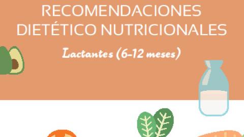 recomendaciones dietético nutricionales para lactantes 6-12 meses