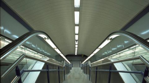 Cañones comunicación entre Línea 5 y Pasillo Verde Ferroviario