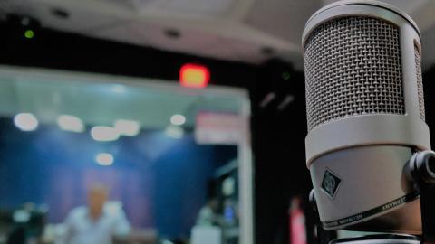 Estudio de radio