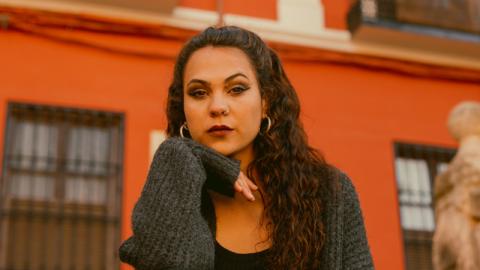 Fotografía de la artista