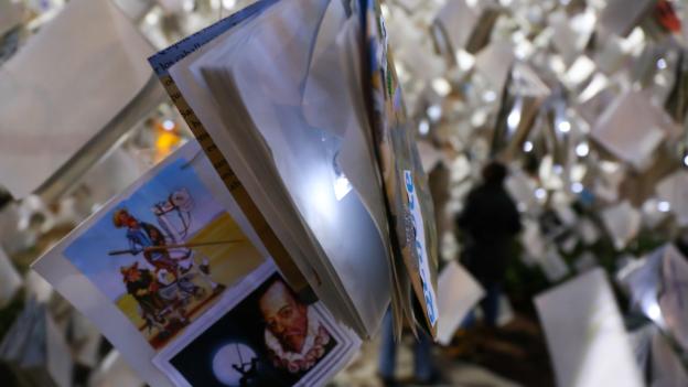 Instalación de luz en el Museo Casa Natal de Cervantes