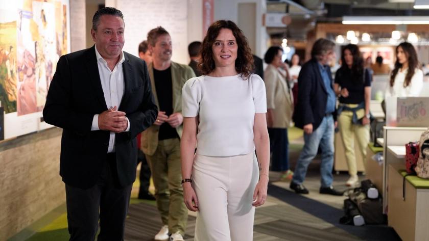 Díaz Ayuso remarca el crecimiento de la economía madrileña un 19,4% respecto a los niveles de prepandemia