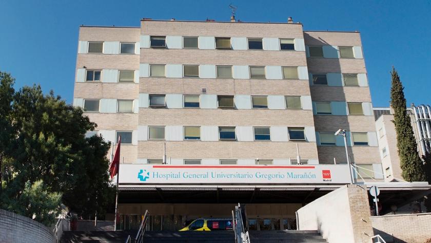 Fachada principal del Hospital Gregorio Marañón