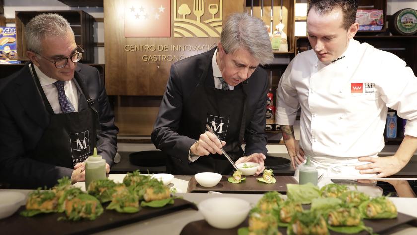 Garrido inaugura el Centro de Innovación Gastronómica de la Comunidad de Madrid
