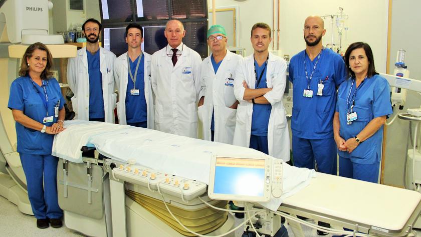 Unidad de Neurorradiología Intervencionista del Hospital Clínico San Carlos
