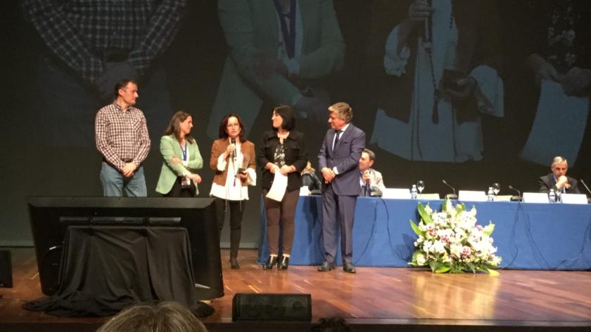 acto de entrega del galardón de Atención Primaria