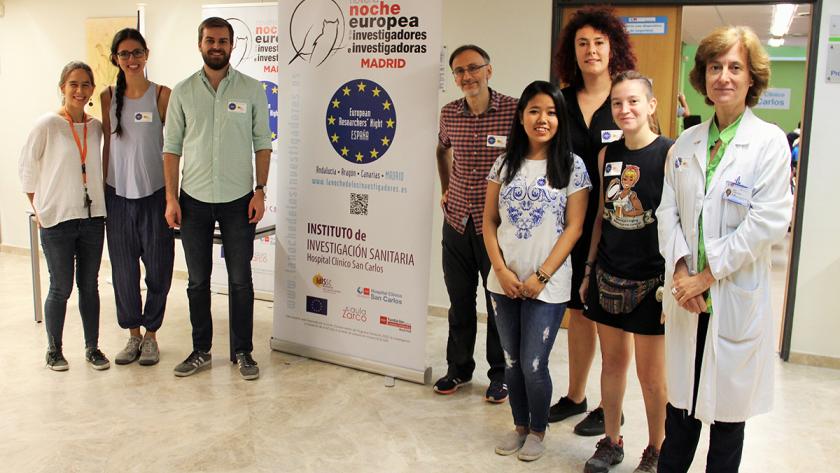 GRUPO INVESTIGADORES NOCHE EUROPEA