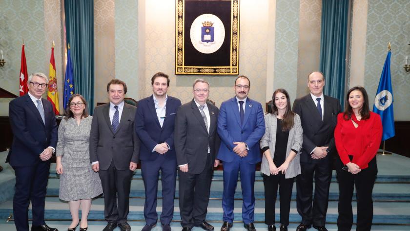 El consejero de Economía, Empleo y Competitividad participa en el primer aniversario de la Cátedra I+D+i para la Prevención de Riesgos Laborales