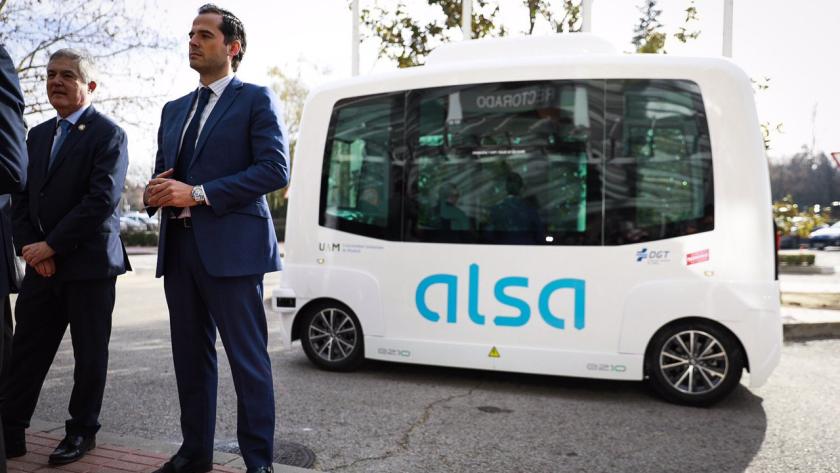 Aguado durante la presentación