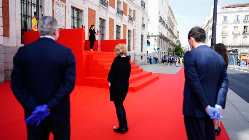 Isabel Díaz Ayuso en el Día de la Comunidad de Madrid 