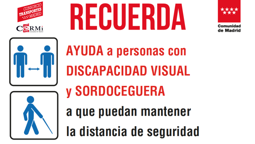 Campaña discapacidad transporte Cartelería discapacidad