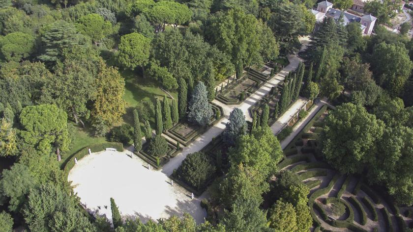 Jardín de El Capricho de la Alameda de Osuna