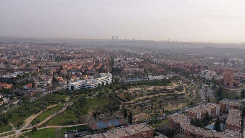 Vista aérea ESIC Universidad