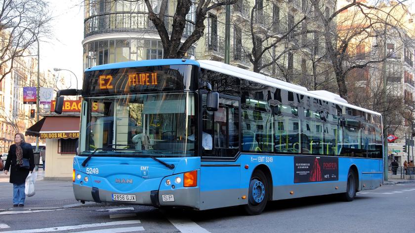 autobús de EMT