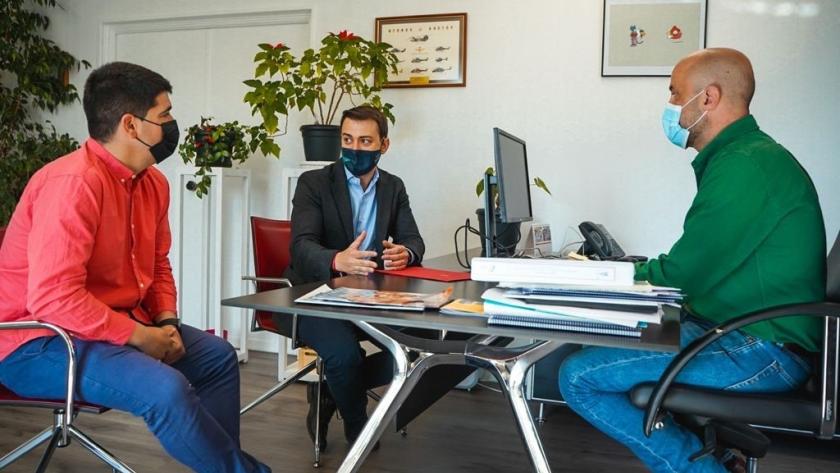 El director general de Juventud se ha reunido con el alcalde de Colmenar Viejo