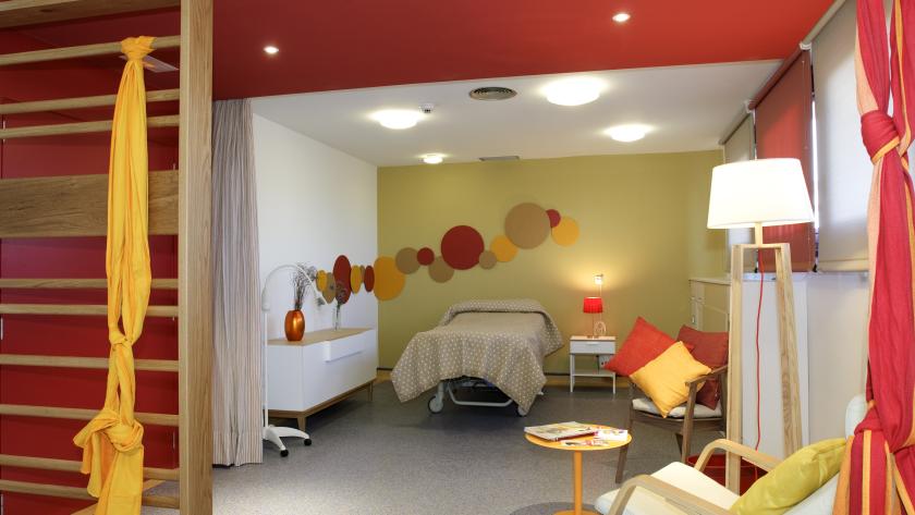 La sala fomenta el vínculo afectivo entre la madre y el recién nacido