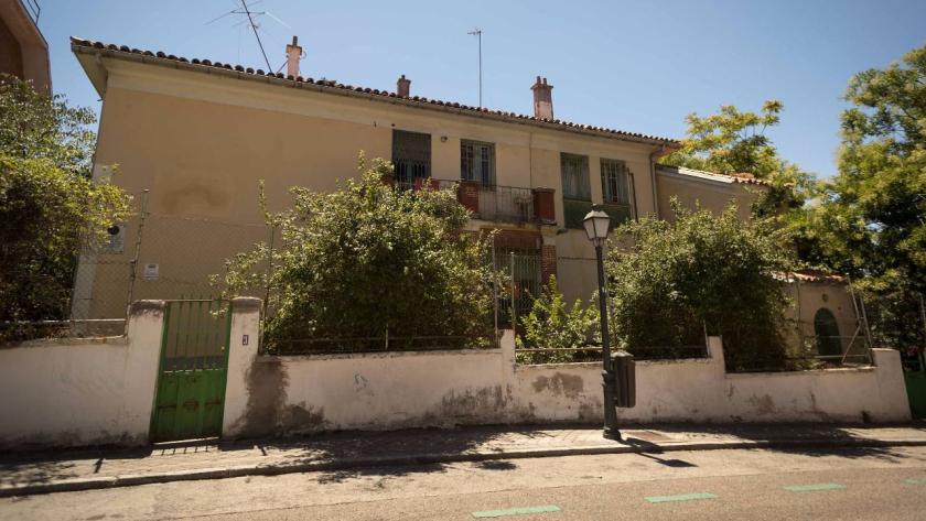 Fachada de la casa