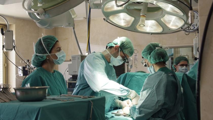 Intervención quirúrgica de Cirugía General en el Hospital Gregorio Marañón quirófano el hospital gregorio marañón