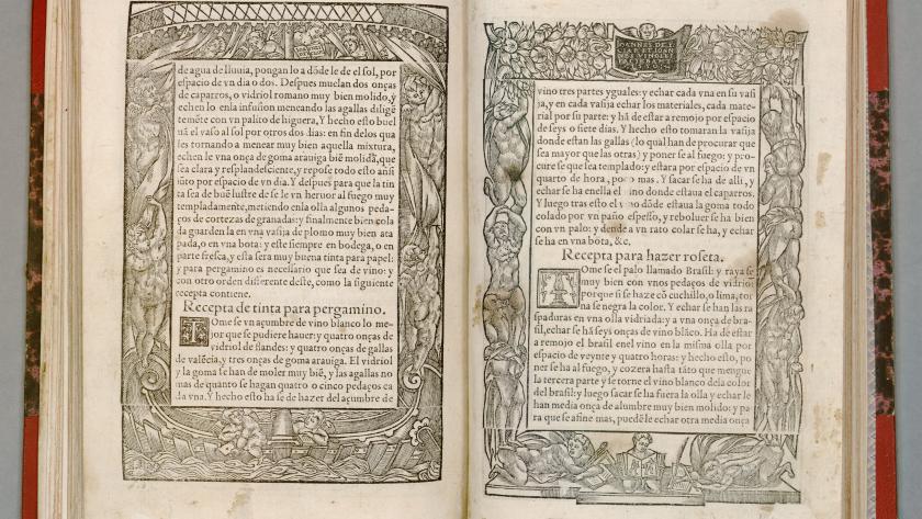 Una de las obras que se pueden ven en la exposición Secretos de buena tinta