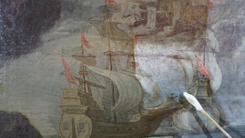 restauración retablo nicolás