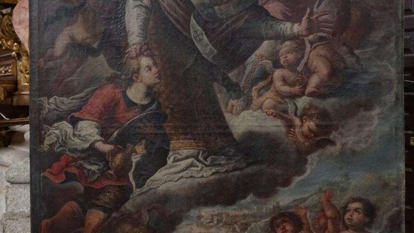 restauración retablo nicolás bari