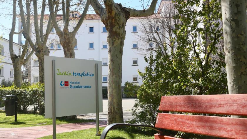 Jardín terapéutico del Hospital