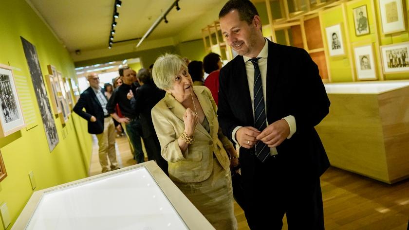 El consejero durante la inauguración