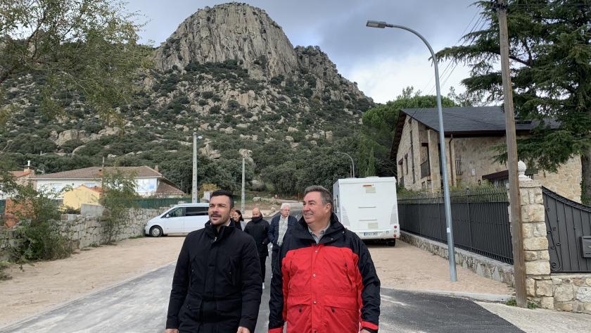 José Antonio Sánchez durante su visita a La Cabrera
