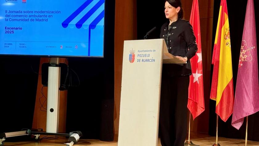 La directora general de Comercio, Consumo y Servicios ha inaugurado la II Jornada sobre la Modernización del Comercio Ambulante