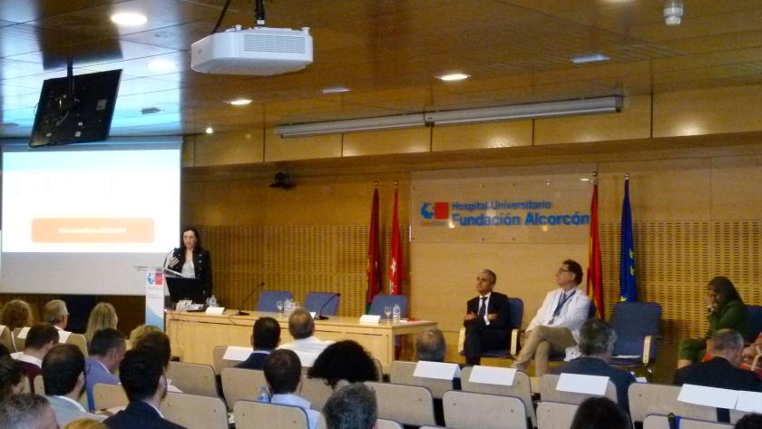 Ana Belén Álvarez Soto, adjunta a la Gerencia del Hospital de Bellvitge ponente de la primera mesa