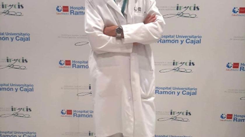 Imagen del Dr Cantón, jefe de servicio de Microbiología del Hospital Universitario Ramón y Cajal