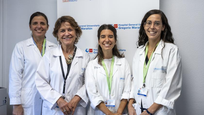 Grupo de farmacéuticas hospitalarias que participan en el proyecto