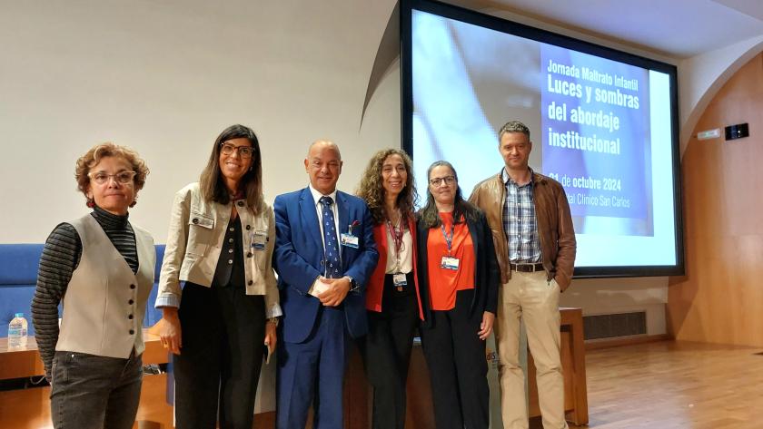 Miembros de la Comisión contra la Violencia del Hospital Clínico San Carlos