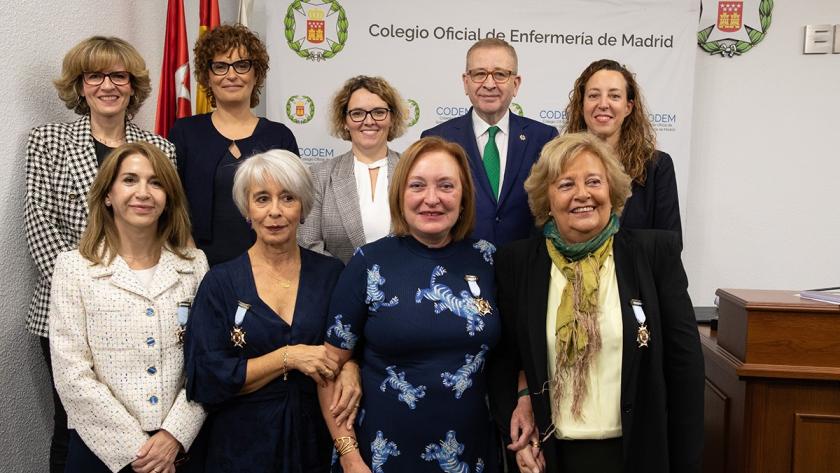 Profesionales de la sanidad pública de la Comunidad de Madrid, premiadas por el Colegio de Enfermería