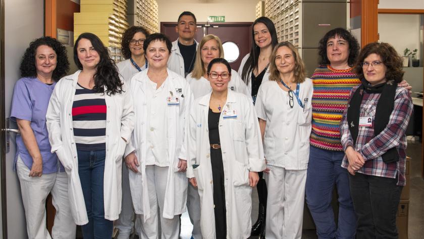 Equipo multidisciplinar de laboratorio