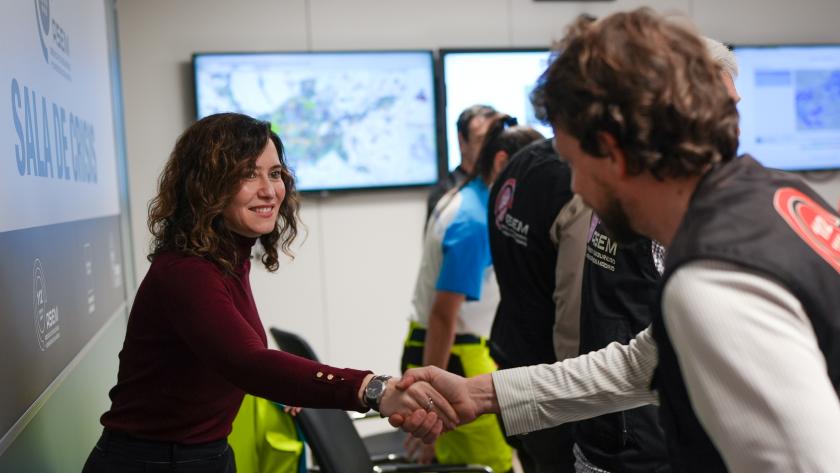 La presidenta Isabel Díaz Ayuso