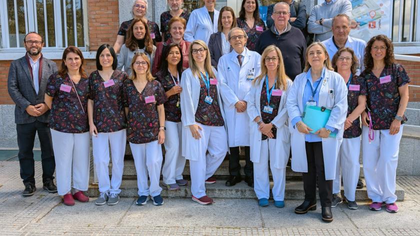 Alumnos complutenses formados Hospital Infanta Leonor ECOE Clínico