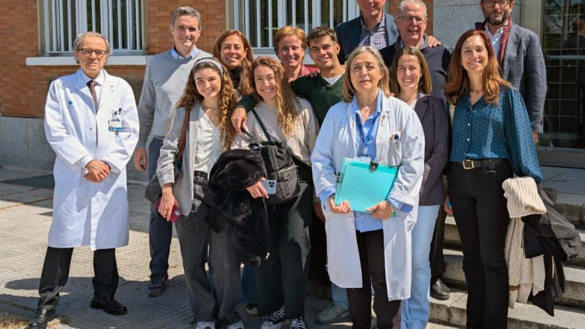Alumnos complutenses formados Hospital Infanta Leonor ECOE Clínico