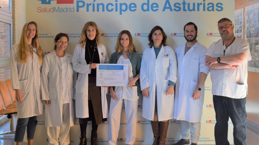 Profesionales de la Unidad de Cuidados Intensivos del Hospital Universitario Príncipe de asturias 