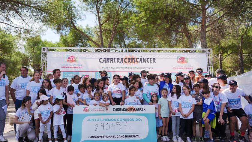 Ana Dávila en la III Carrera Fundación CRIS contra el cáncer en Las Rozas
