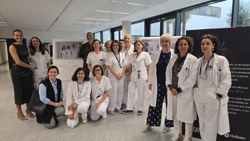 Inauguración de la exposición Héroes y Heroínas en el Hospital 12 de Octubre